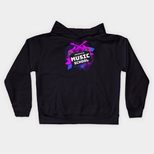 Cyberpunk Music Edition - 100 Days of School Kids Hoodie